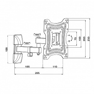 ART RAMT AR-83 ART Держатель AR-83 к TV LC