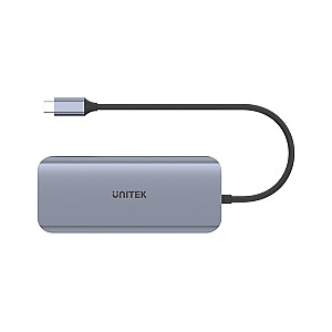 UNITEK Hub USB-C 3xUSB 3.1 PD Hdmi SD