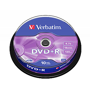 DVD + R Verbatim 10 шт.