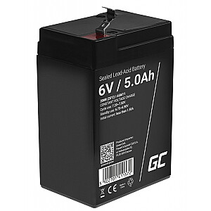 GREEN CELL Battery AGM 6V 5AH