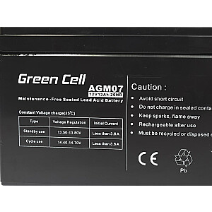 GREEN CELL Аккумулятор AGM 12V12AH