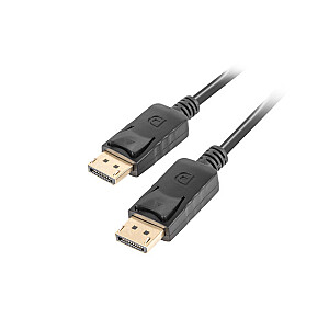 LANBERG DisplayPort M/M cable 0.5m 4K bl