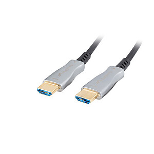 Кабель LANBERG HDMI M / M, 30 м, оптический, AOC