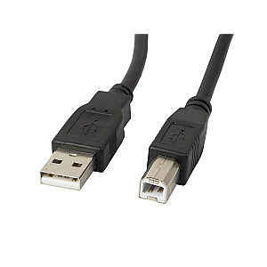 LANBERG USB-A M->USB-B M 2.0 cable 1m