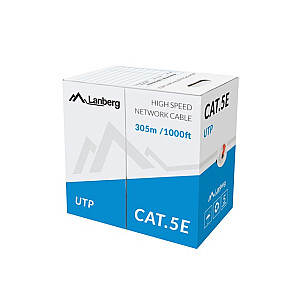 LANBERG LAN cable UTP cat.5e 305m solid