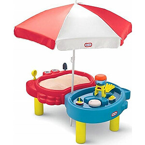 Little Tikes Песочница Водный стол с зонтиком