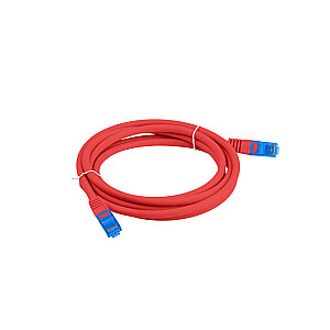 LANBERG patchcord cat.6A FTP 2m red