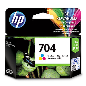 Картридж HP 704, цветной CN693AE