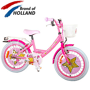 Bērnu velosipēds LOL Surprise 18” Pink