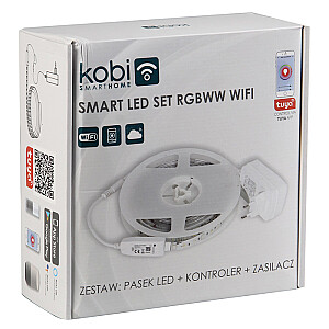 LED lenta Wi-Fi 24W/RGB-CCT kompl. 5m IP20 KBZTZS5M2AH