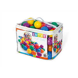 Intex Small Fun Balls PE, PVC, Carry bag, 100 pcs, 8 cm