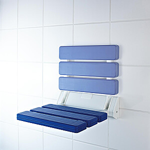 Sēdeklis vannas istabai, zils A0020103
