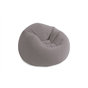 Intex Inflatable Lounge Chair Grey, 114x114x71 cm