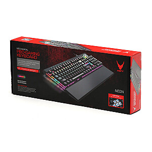 Varr VMKB98RU Mechanical Gaming USB Spēļu Klaviatūra RGB / LED