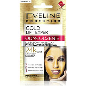 Eveline Gold Lift Expert Rejuvenation Роскошная маска против морщин - саше 2x5 мл