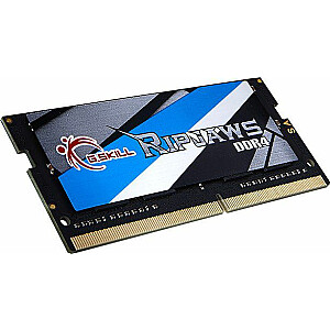 Atmiņa klēpjdatoram G.Skill Ripjaws DDR4 SODIMM 16GB 2400MHz CL16 (F4-2400C16S-16GRS)