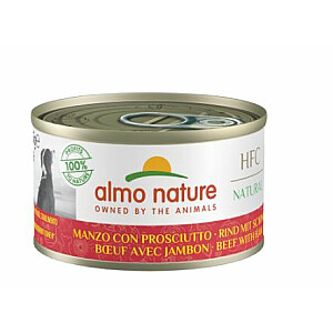 ALMO Nature HFC NATURAL говядина и ветчина - влажный корм для взрослых собак - 95 г