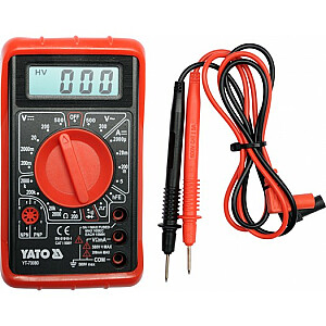 Yato elektriskā skaitītāja multimetrs (YT-73080)