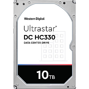 Western Digital Ultrastar DC HC330 3,5 dюйма, 10 000 ГБ, sērijas ATA III