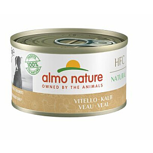 ALMO Nature HFC NATURAL телятина - влажный корм для взрослых собак - 95 г