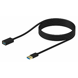 KRUX USB 3.0 Type A / Type A pagarinātājs 1,5 m