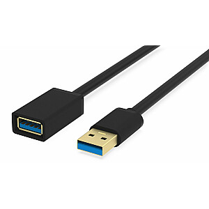 KRUX USB 3.0 Type A / Type A pagarinātājs 1,5 m