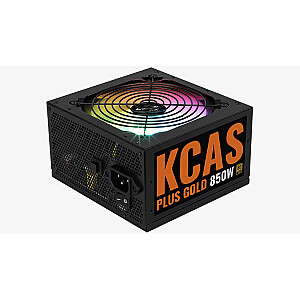 Barošanas avots Aerocool KCAS PLUS GOLD 850W 20+4 pin ATX Black