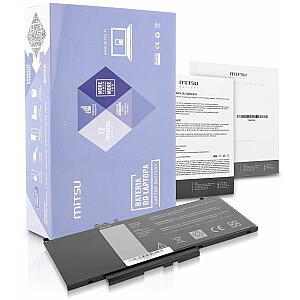 Аккумулятор Mitsu Dell Latitude E5450, E5550, E5570 Аккумулятор 5200mAh (BC / DE-E5550)
