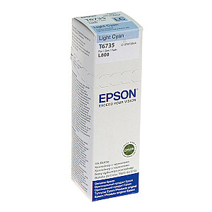 Чернила Epson T6735 Light Cyan, 70 мл