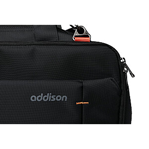 Addison 305014 35,8 cm (14,1 collas) klēpjdatora soma augšējā ielādes soma, melna