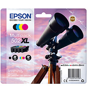 Epson Multipack, 4 krāsas, 502XL tinte