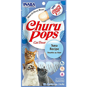 INABA Churu Pops Tuna - лакомство для кошек - 4x14 г