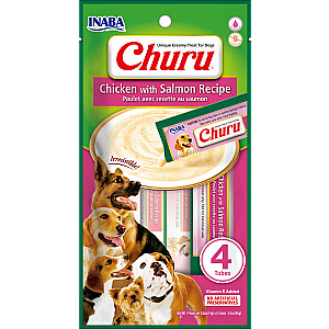 INABA Churu Cālis ar lasi - cienasts suņiem - 4x14 g