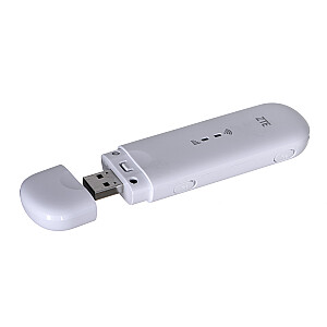 Huawei ZTE MF79U mobilā modema USB zibatmiņa (4G/LTE) 150Mbps balts