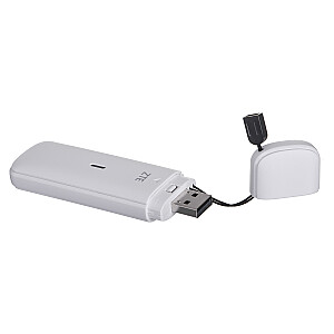 Huawei ZTE MF833U1 mobilā modema USB zibatmiņa (4G/LTE) 150Mbps balts