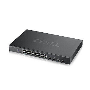 Zyxel XGS1930-28 pārvaldīts L3 Gigabit Ethernet (10/100/1000) melns