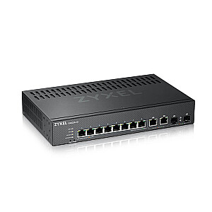 Zyxel tīkla slēdzis GS2220-10-EU0101F pārvaldīts L2 Gigabit Ethernet (10/100/1000) melns