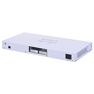 Cisco CBS220-24T-4G pārvaldīts L2 Gigabit Ethernet (10/100/1000) Power over Ethernet (PoE) 1U balts