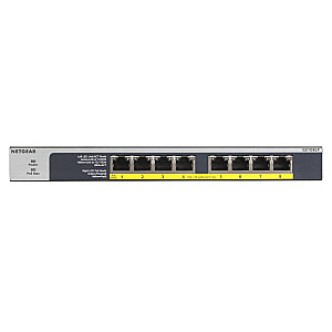 NETGEAR с 8 портами PoE / PoE + Gigabit Ethernet