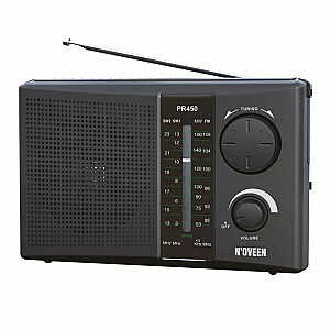 Portatīvā radiostacija N'oveen PR450 Black