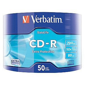 CD-R Verbatim Extra Prot Wrap 50 шт.