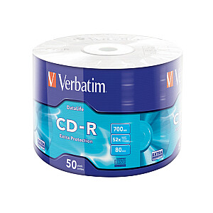 CD-R Verbatim Extra Prot Wrap 50 шт.