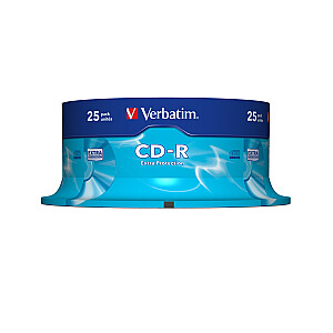 CD-R Verbatim дополнительная защита 25 шт.