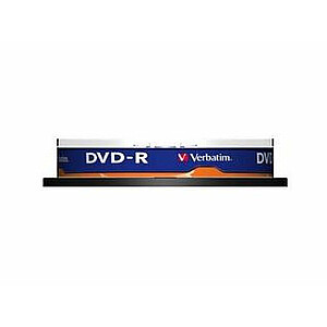 VERBATIM 10x DVD-R 4.7GB 120min 16x SP