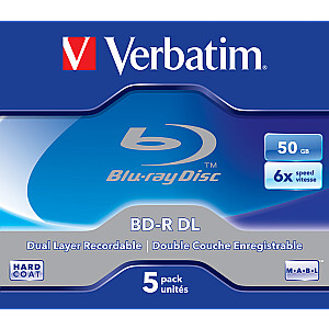 BD-R Verbatim 50GB каст 5 дал