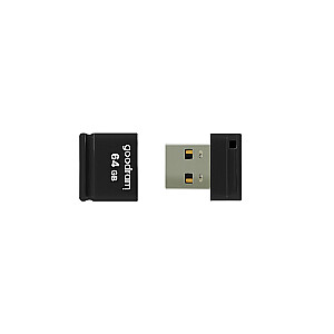 Zibatmiņas disks Goodram UPI2 64 GB USB Type-A 2.0 Black