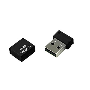 Zibatmiņas disks Goodram UPI2 64 GB USB Type-A 2.0 Black