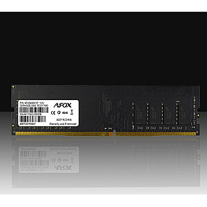 AFOX DDR4 8G 2400 UDIMM 8GB 1 x 8GB 2400MHz atmiņas modulis