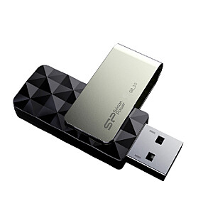 Silicon Power Blaze B30 256 GB USB Type-A 3.2 Gen 1 (3.1 Gen 1) USB zibatmiņas disks melns sudrabs