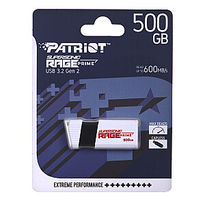 Patriot PenDrive Rage Prime 512 ГБ USB 3.2 600 МБ / с
